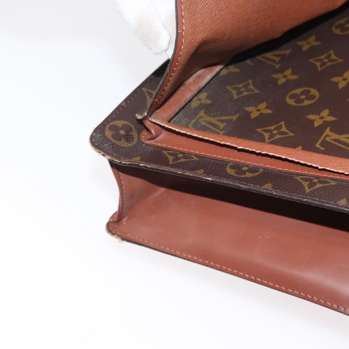LOUIS VUITTON Monogram Monceau 28 Hand Bag M51185 LV Auth BA8123