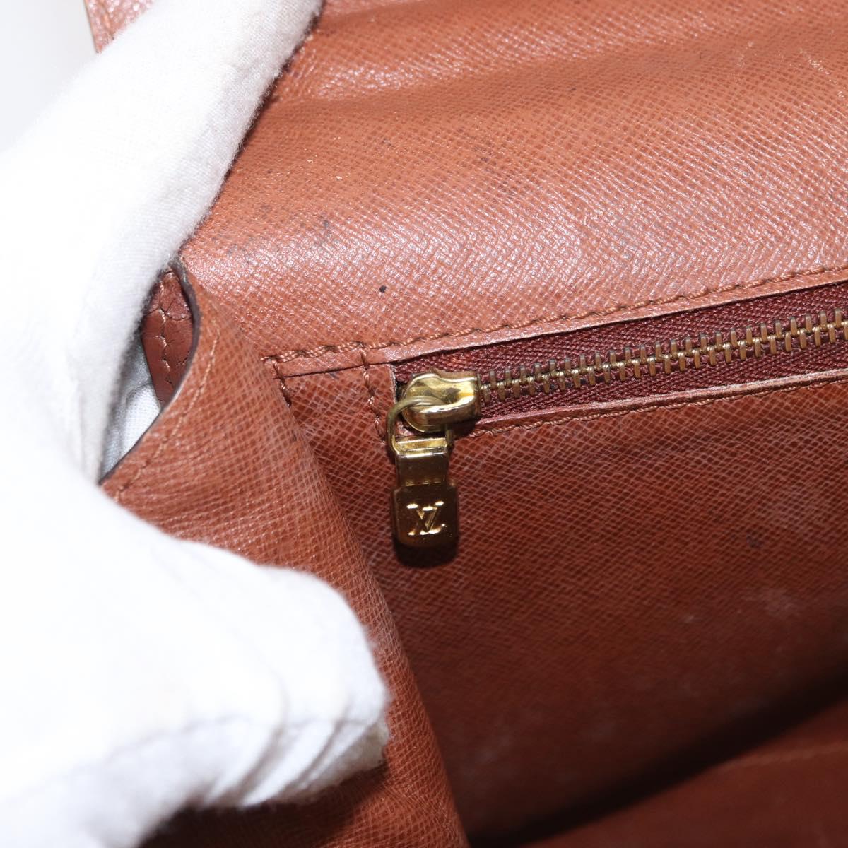 LOUIS VUITTON Monogram Monceau 28 Hand Bag M51185 LV Auth BA8123