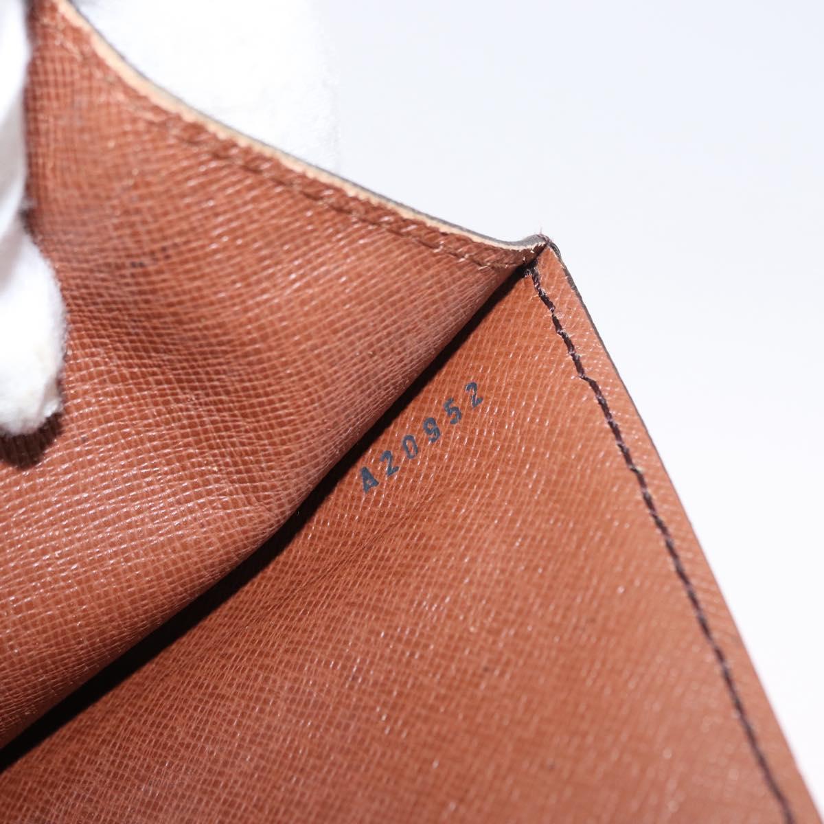 LOUIS VUITTON Monogram Monceau 28 Hand Bag M51185 LV Auth BA8123