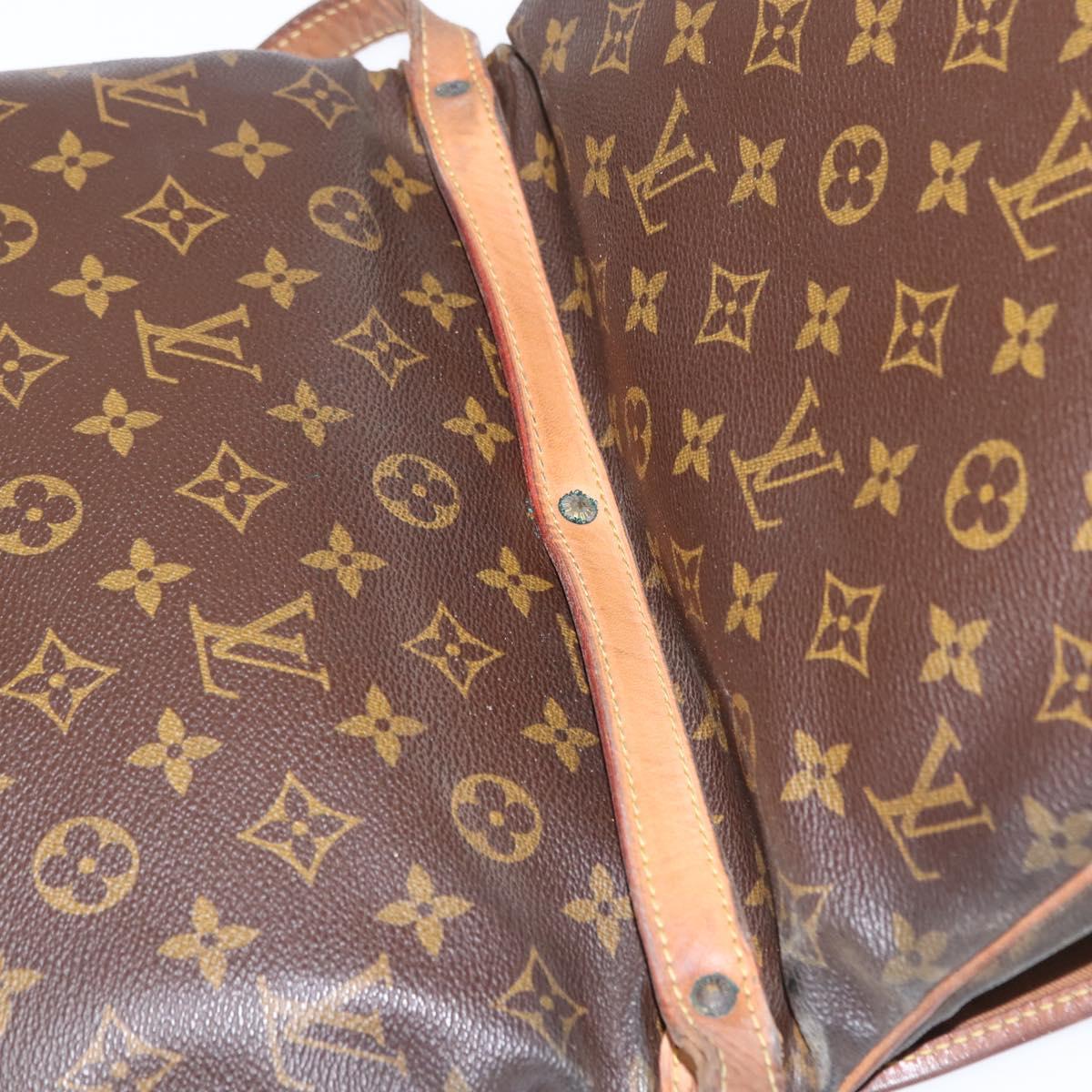 LOUIS VUITTON Monogram Saumur 30 Shoulder Bag M42256 LV Auth BA8124