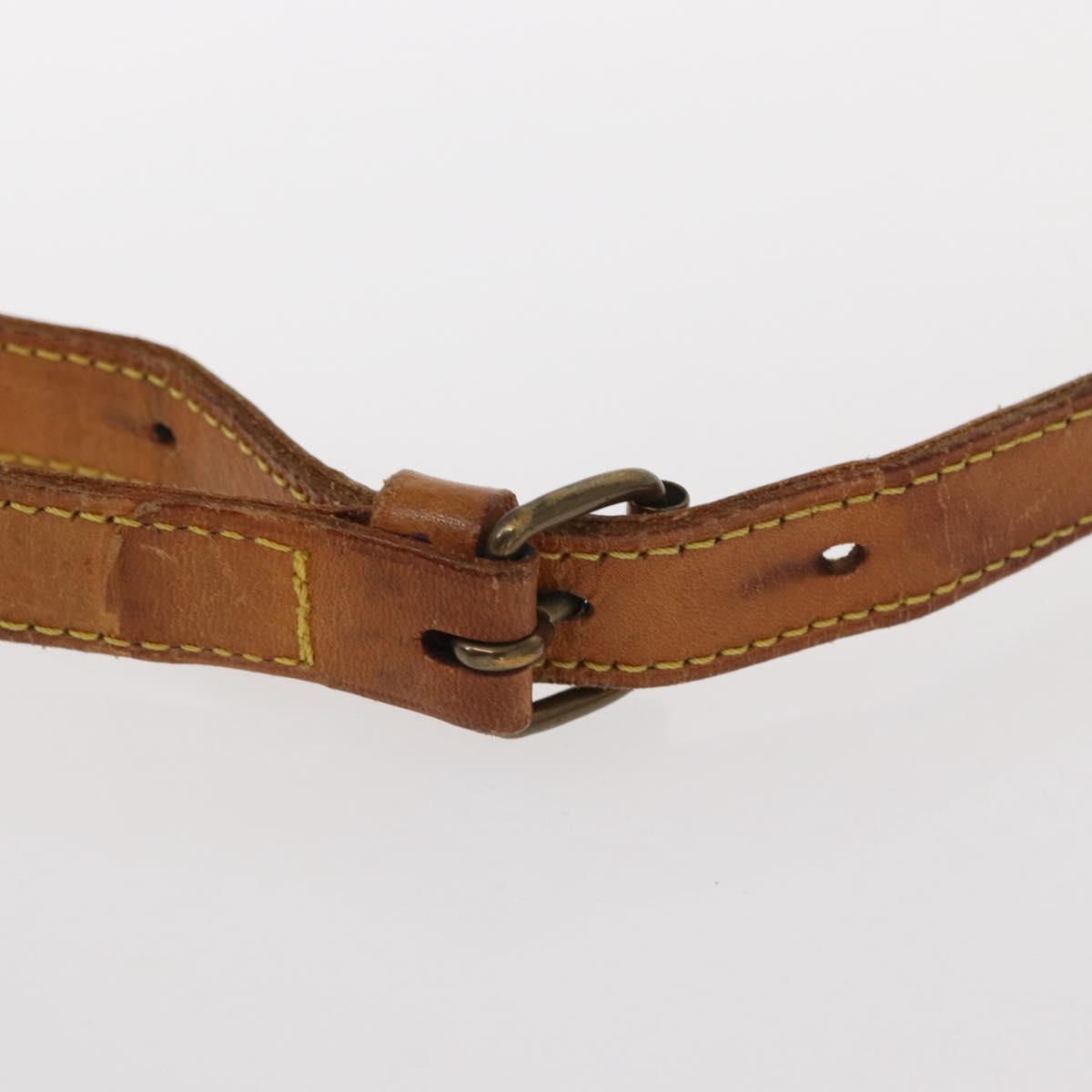 LOUIS VUITTON Monogram Saumur 30 Shoulder Bag M42256 LV Auth BA8125