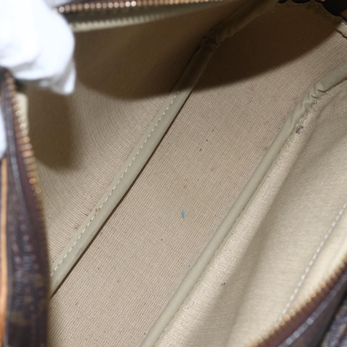 LOUIS VUITTON Monogram Reporter PM Shoulder Bag M45254 LV Auth BA8126