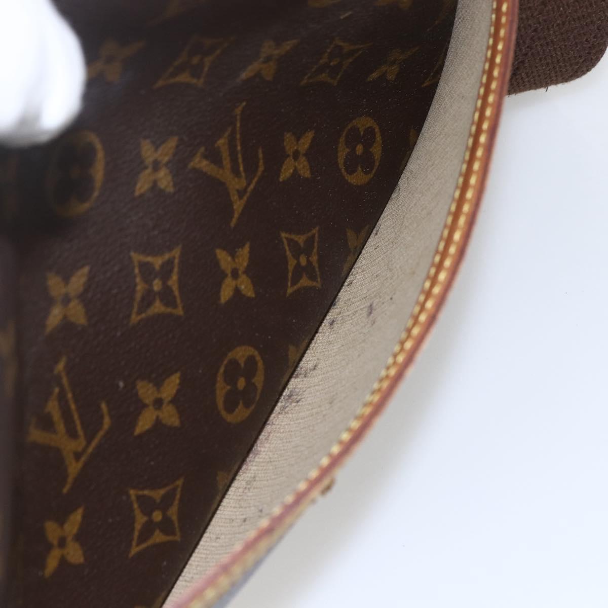 LOUIS VUITTON Monogram Reporter PM Shoulder Bag M45254 LV Auth BA8126