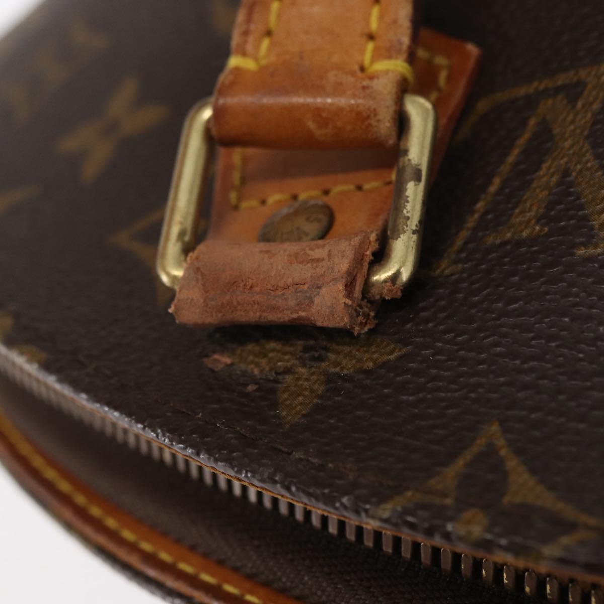 LOUIS VUITTON Monogram Ellipse PM Hand Bag M51127 LV Auth BA8127