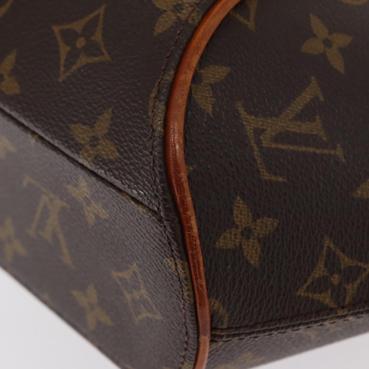 LOUIS VUITTON Monogram Ellipse PM Hand Bag M51127 LV Auth BA8127