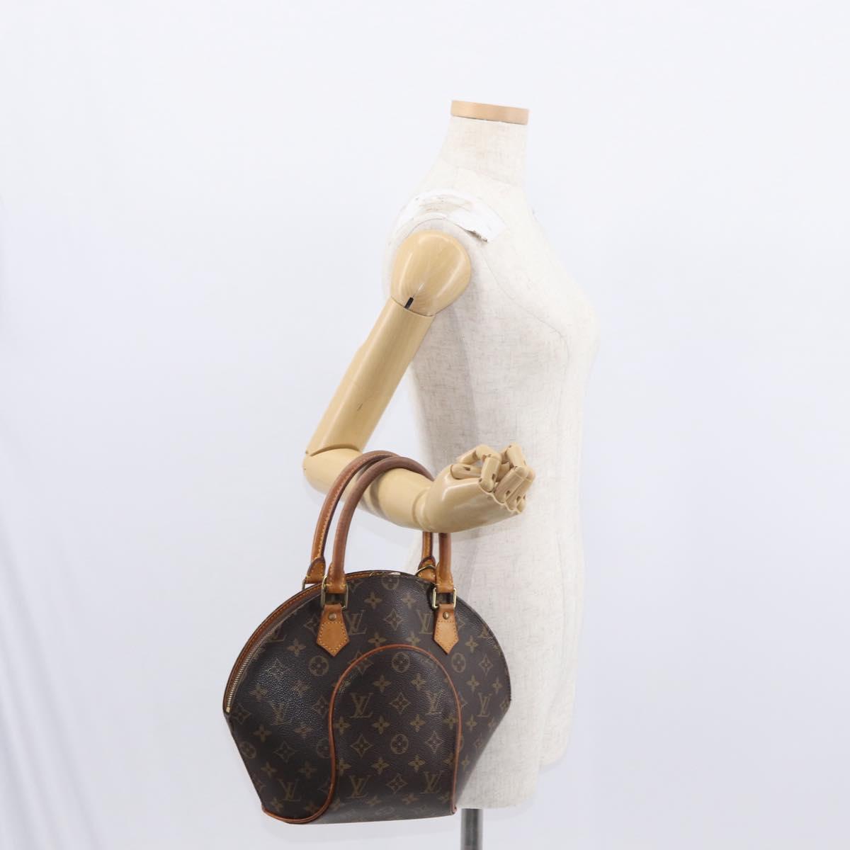 LOUIS VUITTON Monogram Ellipse PM Hand Bag M51127 LV Auth BA8127