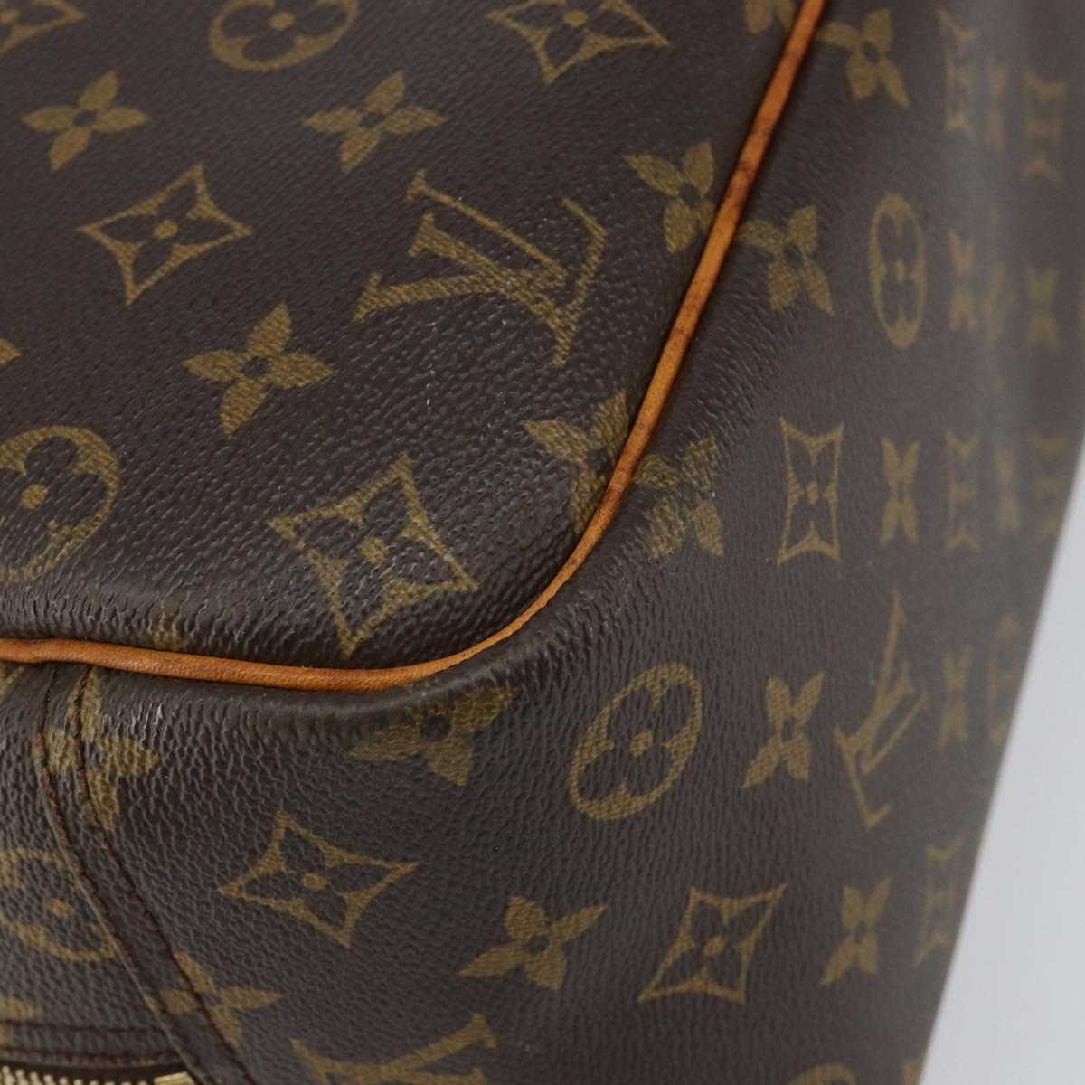 LOUIS VUITTON Monogram Deauville Hand Bag M47270 LV Auth BA8128