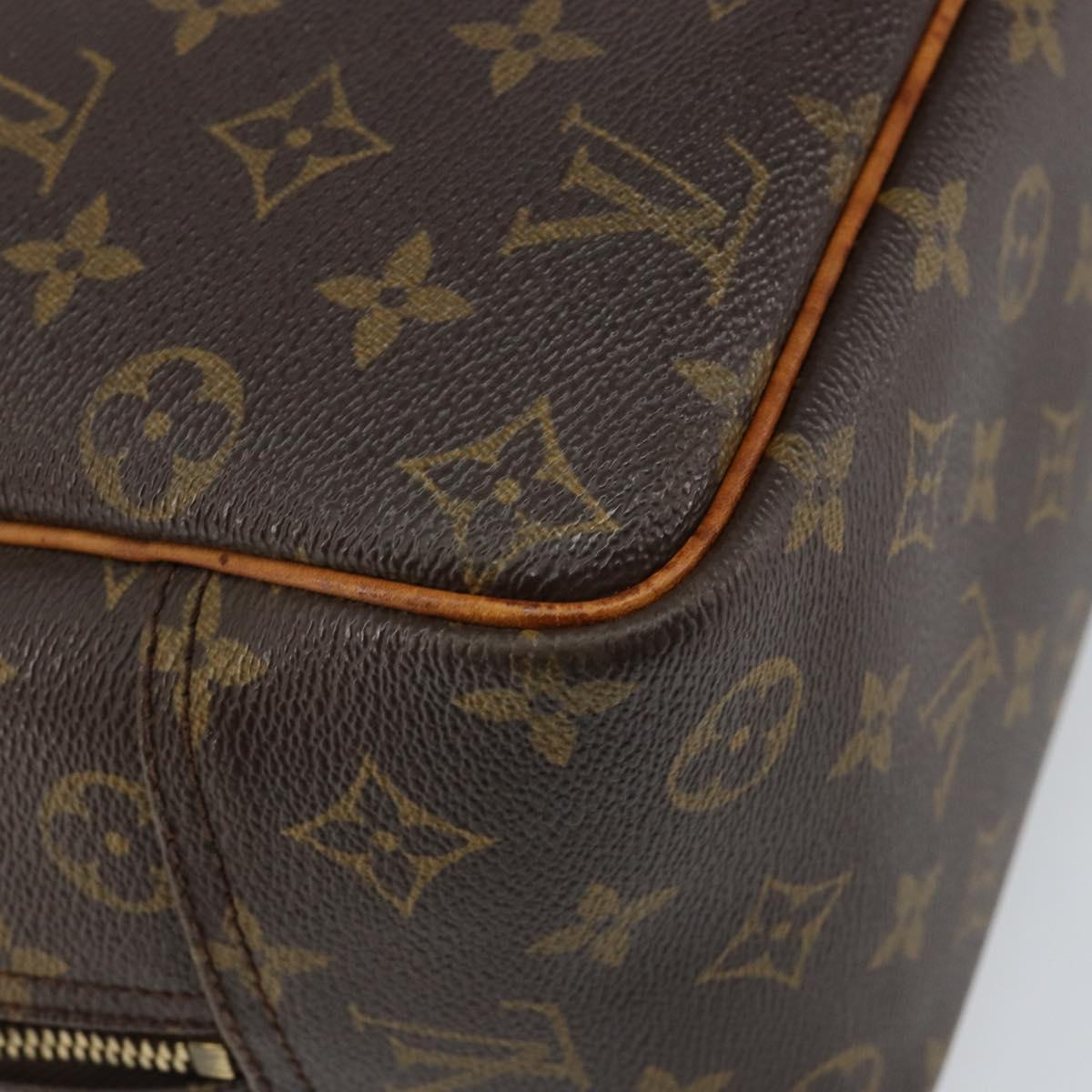 LOUIS VUITTON Monogram Deauville Hand Bag M47270 LV Auth BA8128