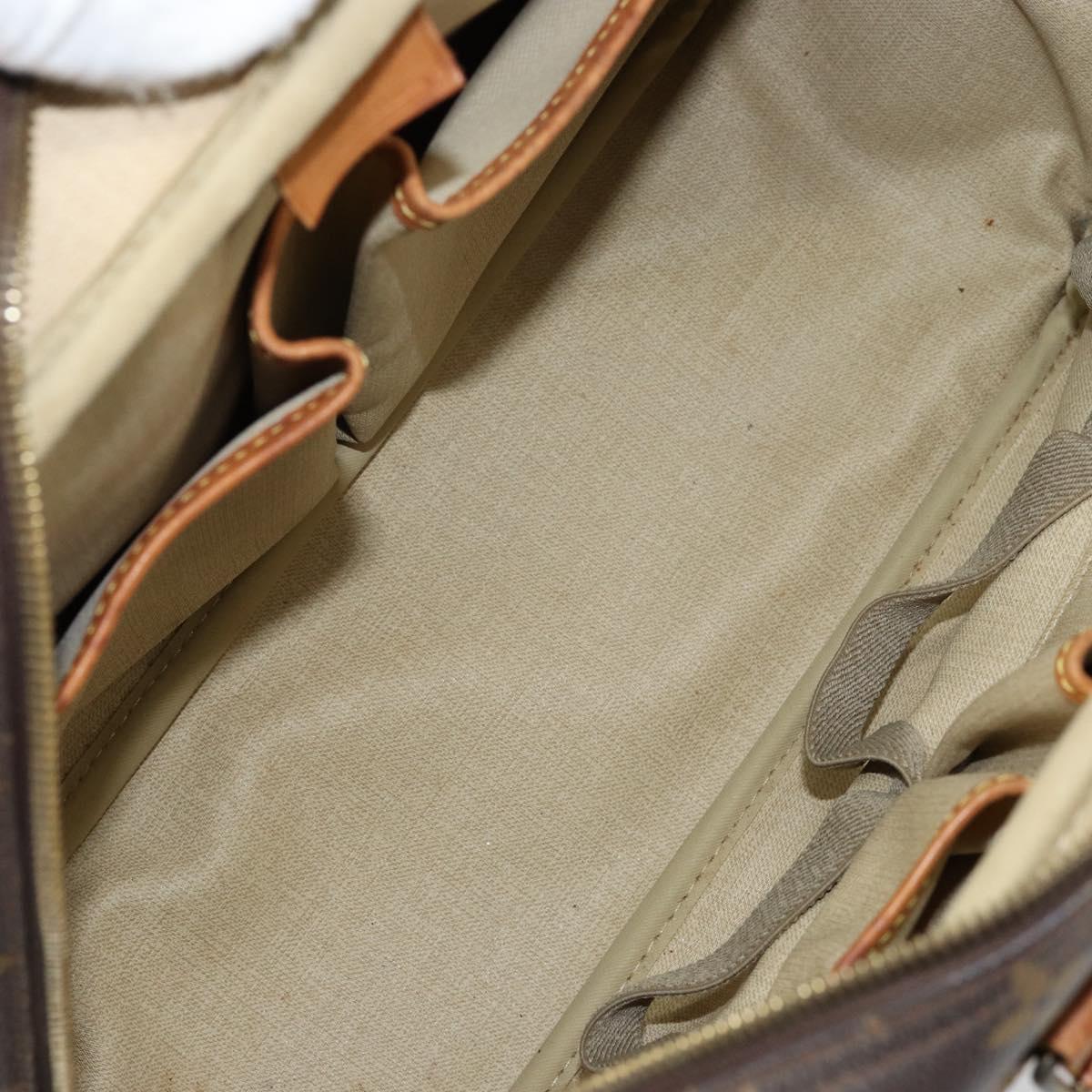 LOUIS VUITTON Monogram Deauville Hand Bag M47270 LV Auth BA8128