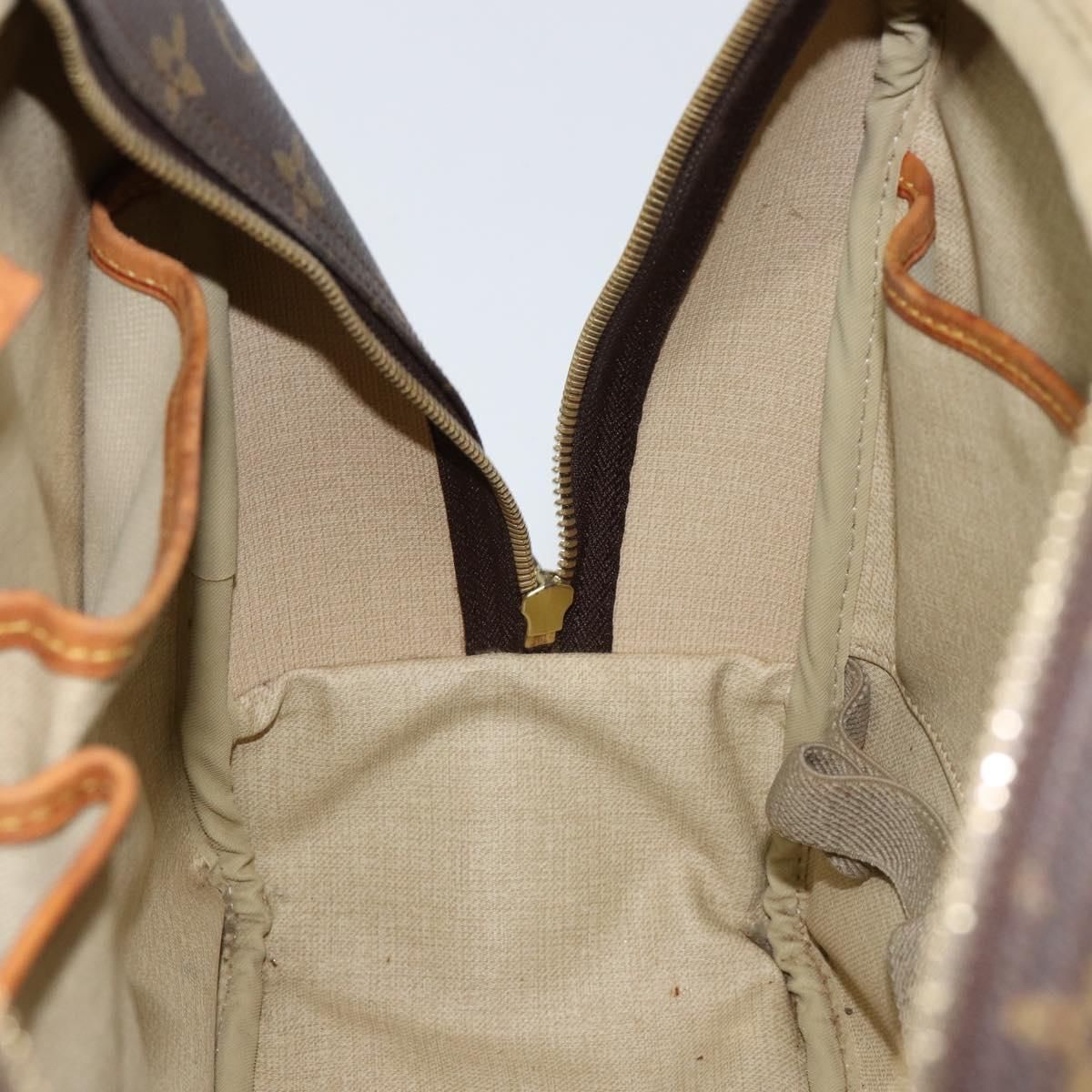 LOUIS VUITTON Monogram Deauville Hand Bag M47270 LV Auth BA8128