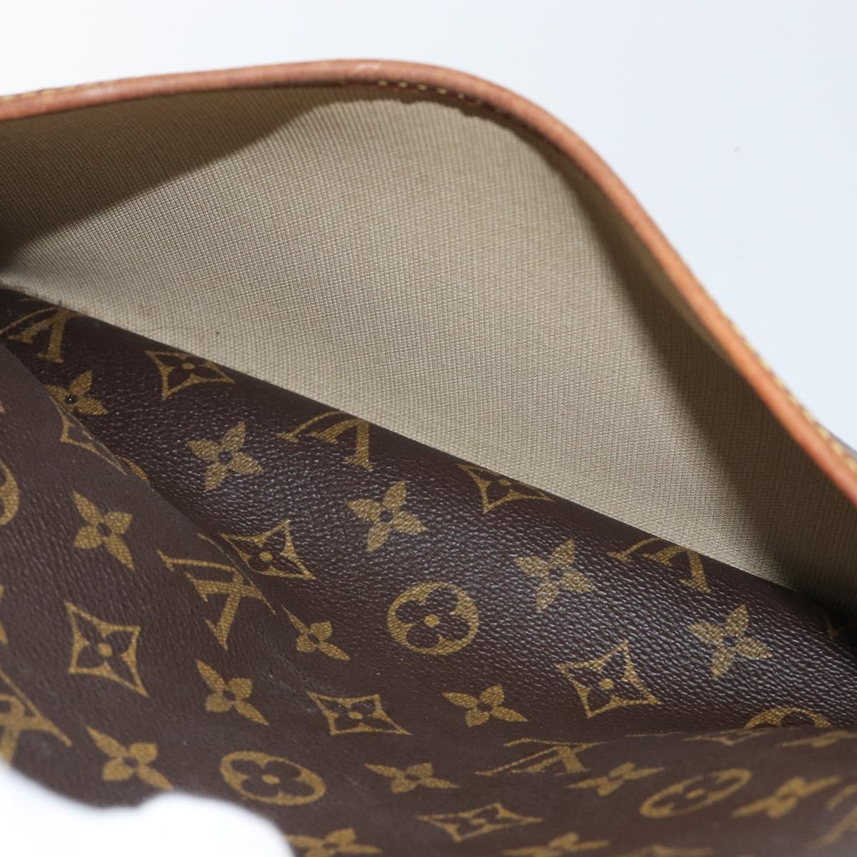 LOUIS VUITTON Monogram Deauville Hand Bag M47270 LV Auth BA8128