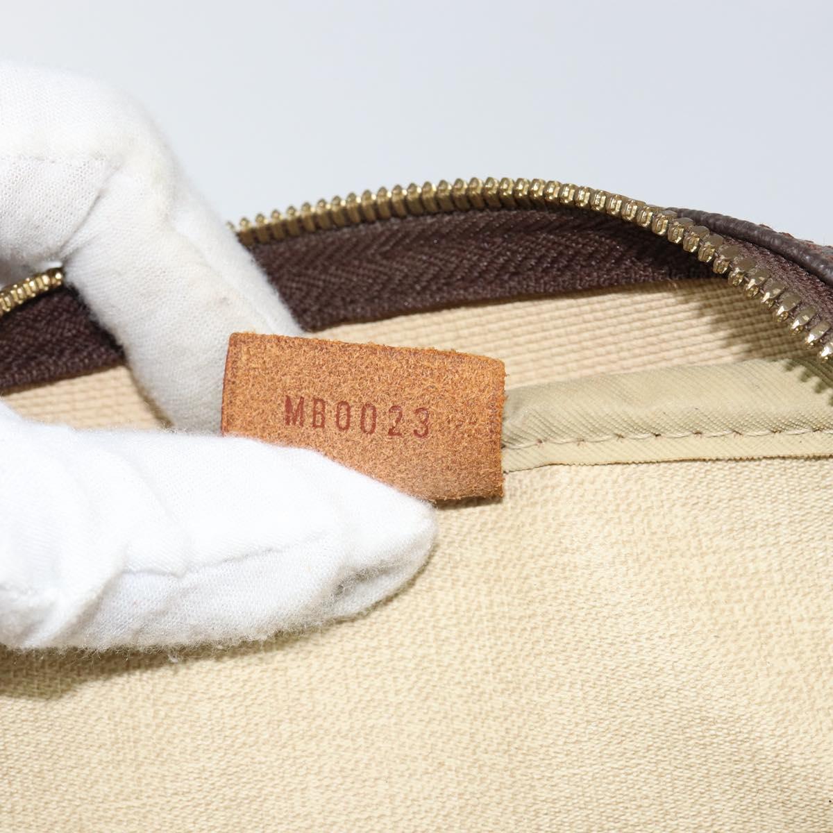 LOUIS VUITTON Monogram Deauville Hand Bag M47270 LV Auth BA8128