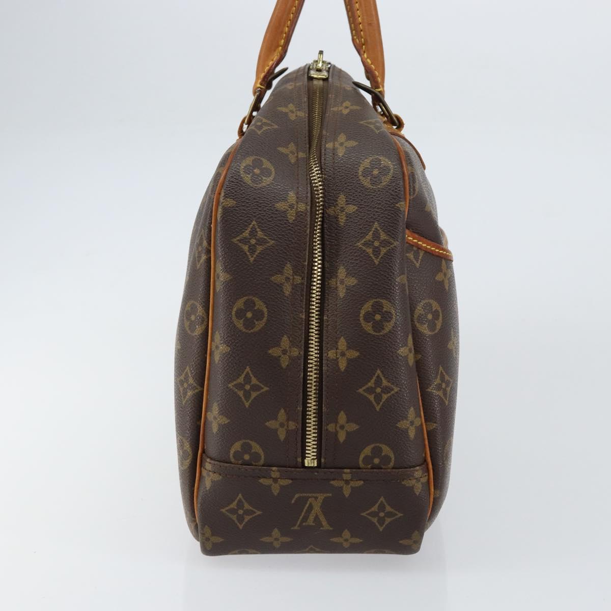 LOUIS VUITTON Monogram Deauville Hand Bag M47270 LV Auth BA8128
