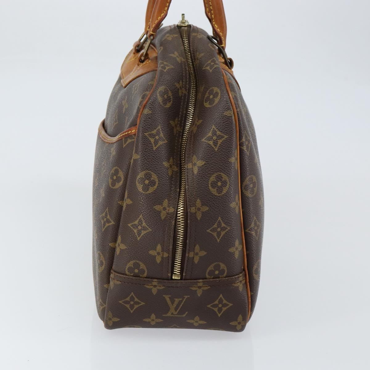 LOUIS VUITTON Monogram Deauville Hand Bag M47270 LV Auth BA8128