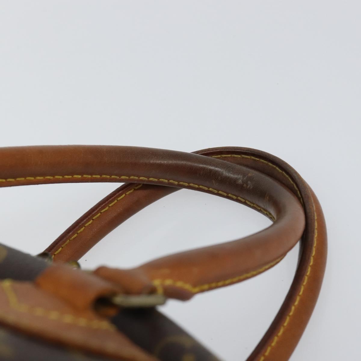 LOUIS VUITTON Monogram Deauville Hand Bag M47270 LV Auth BA8128