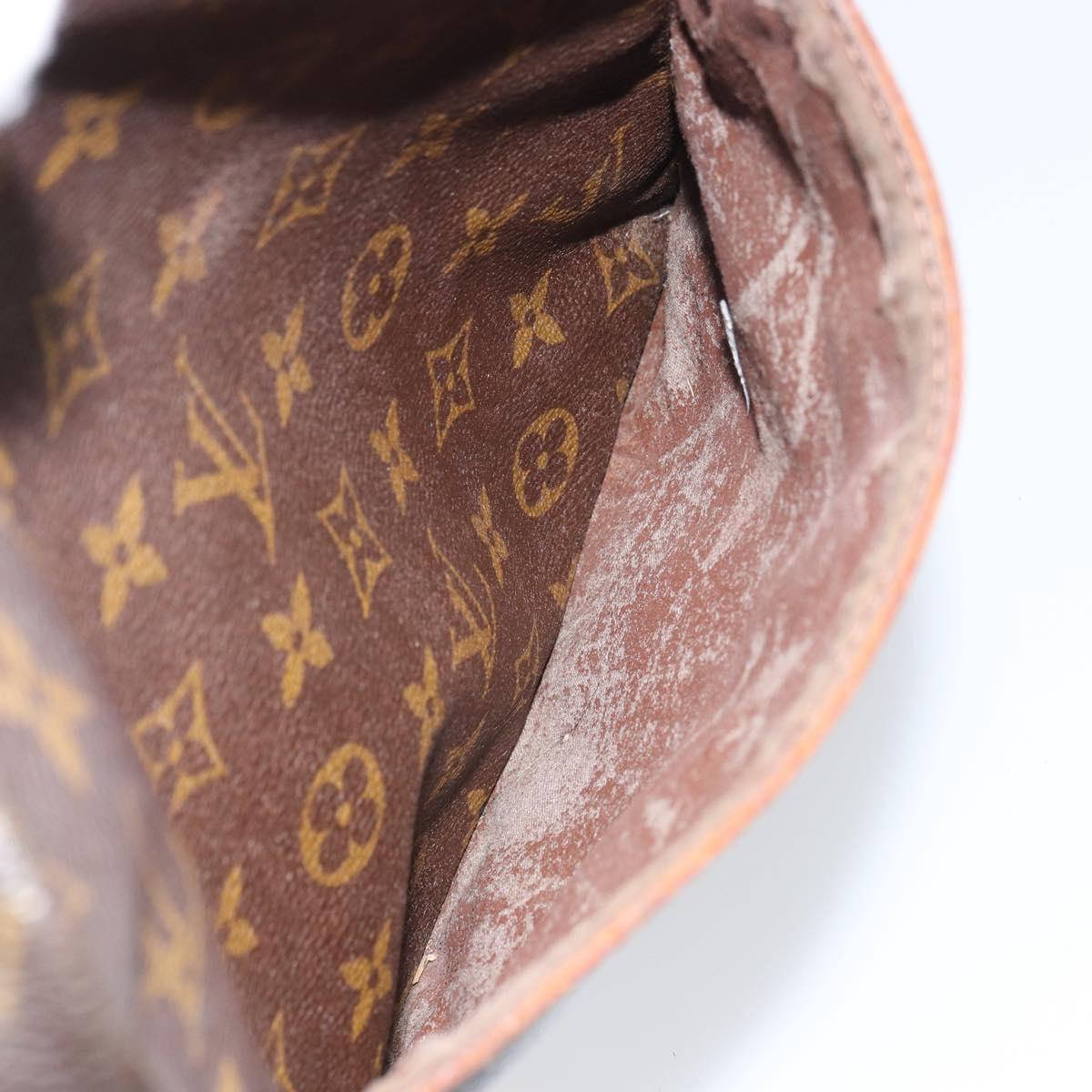 LOUIS VUITTON Monogram DanubeMM Shoulder Bag M45264 LV Auth BA8129