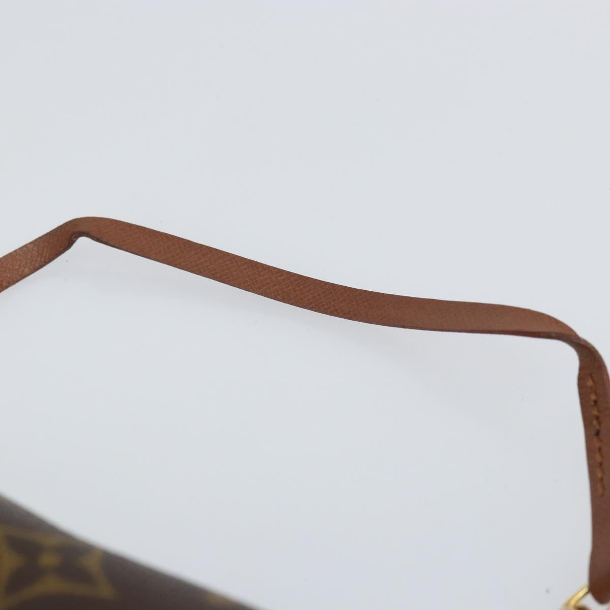 LOUIS VUITTON Monogram Papillon Pouch LV Auth BA8132