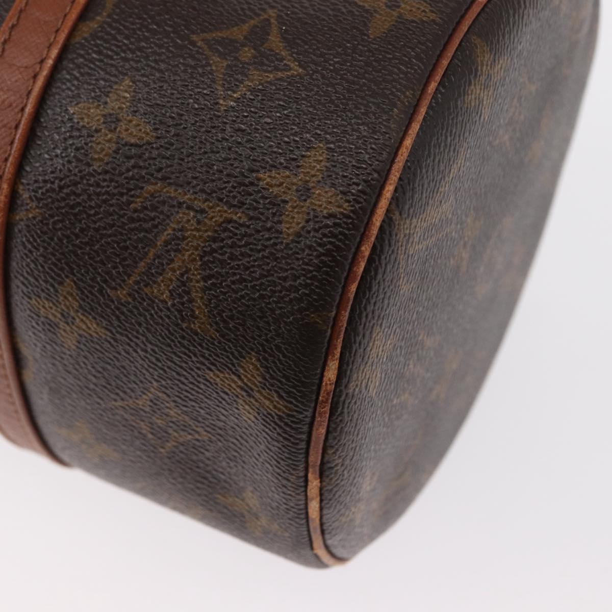 LOUIS VUITTON Monogram Papillon 30 Hand Bag M51385 LV Auth BA8133