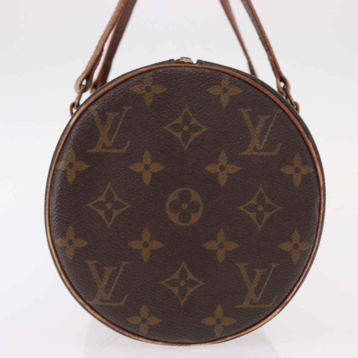 LOUIS VUITTON Monogram Papillon 30 Hand Bag M51385 LV Auth BA8133