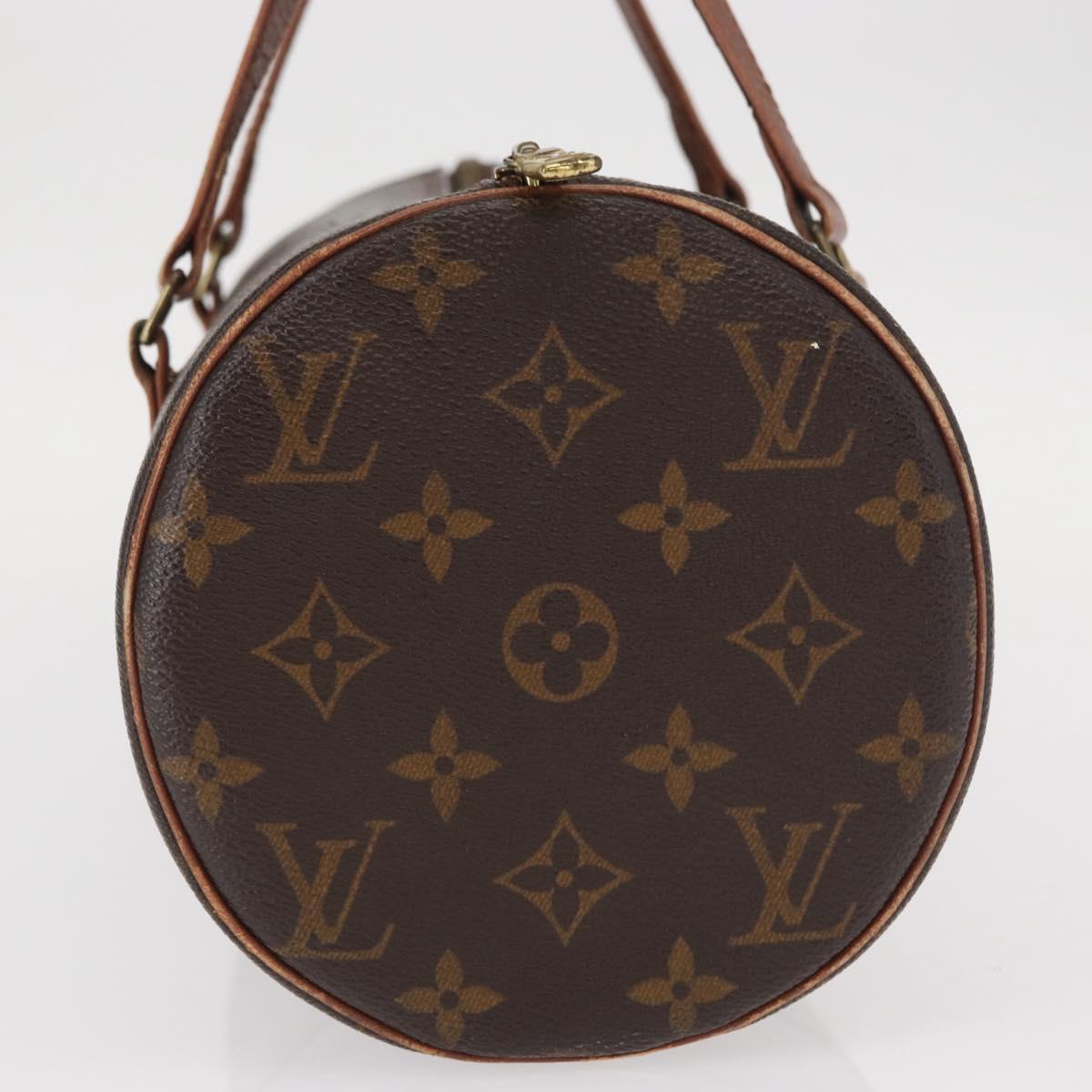 LOUIS VUITTON Monogram Papillon 30 Hand Bag M51385 LV Auth BA8133