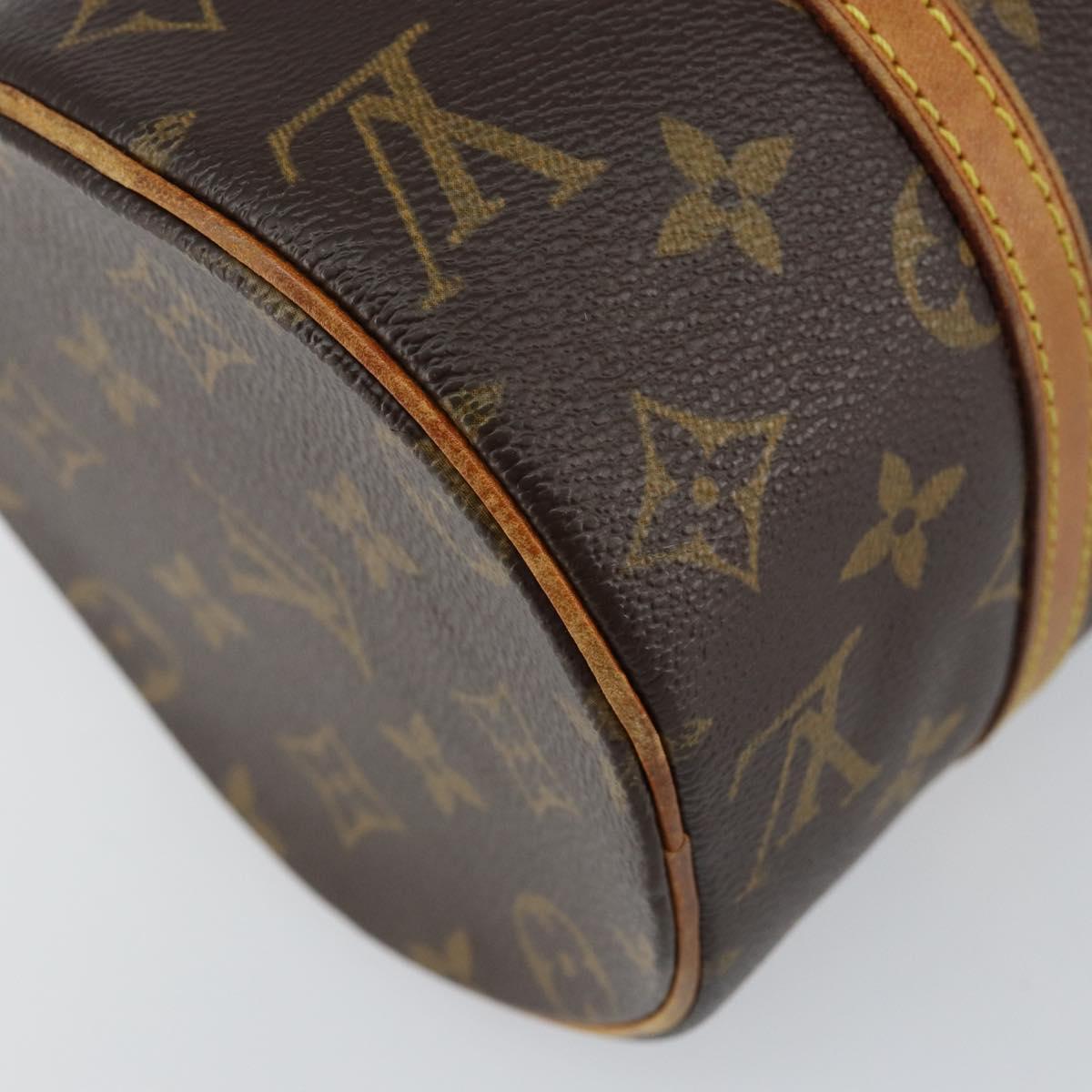 LOUIS VUITTON Monogram Papillon 26 Hand Bag M51386 LV Auth BA8134