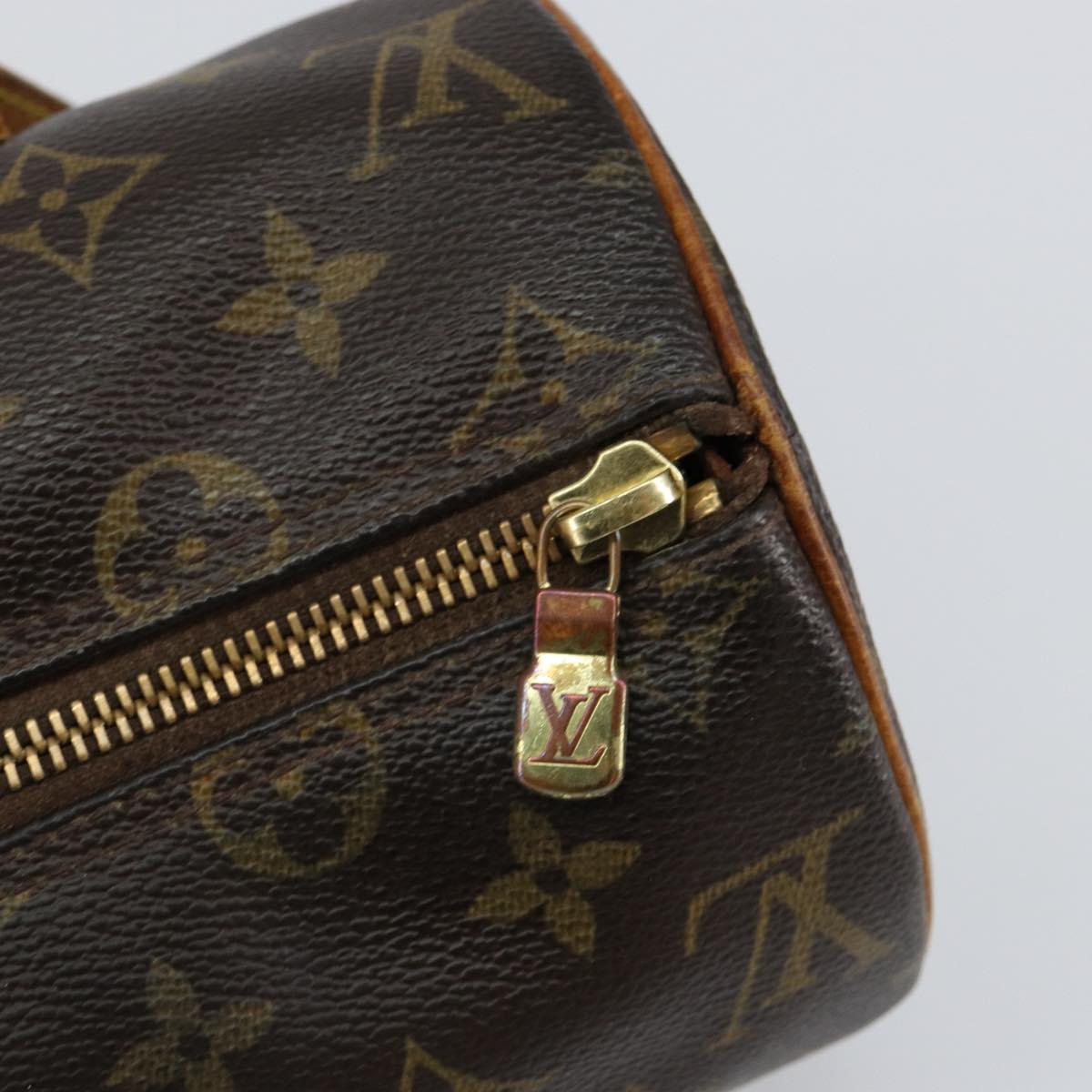 LOUIS VUITTON Monogram Papillon 26 Hand Bag M51386 LV Auth BA8134