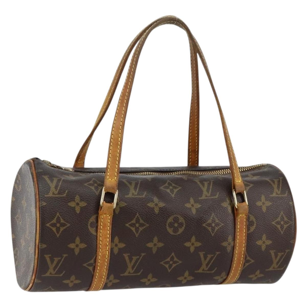 LOUIS VUITTON Monogram Papillon 26 Hand Bag M51386 LV Auth BA8134