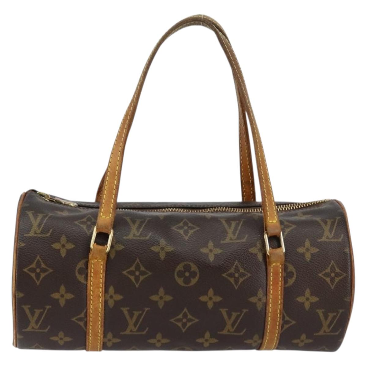 LOUIS VUITTON Monogram Papillon 26 Hand Bag M51386 LV Auth BA8134