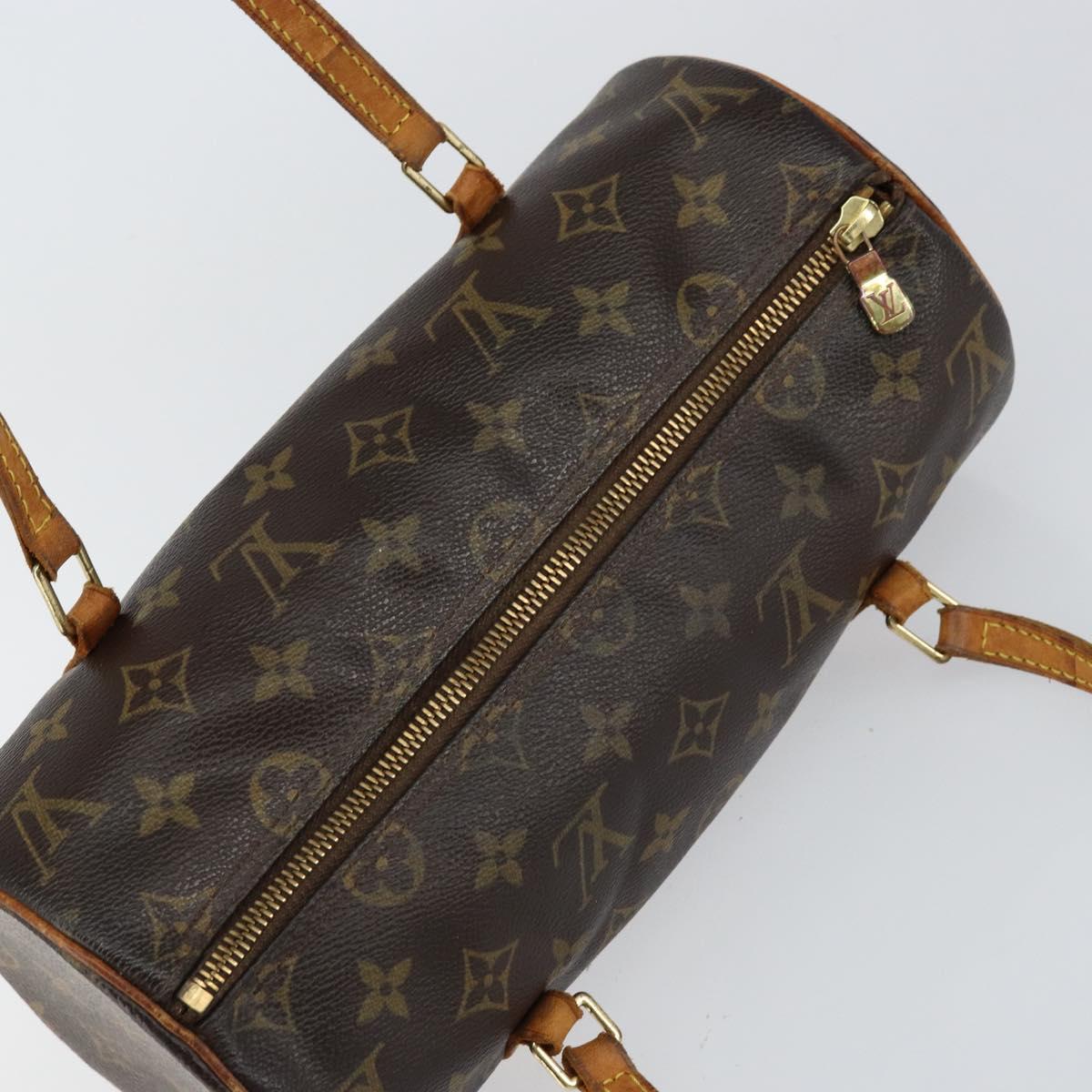 LOUIS VUITTON Monogram Papillon 26 Hand Bag M51386 LV Auth BA8134
