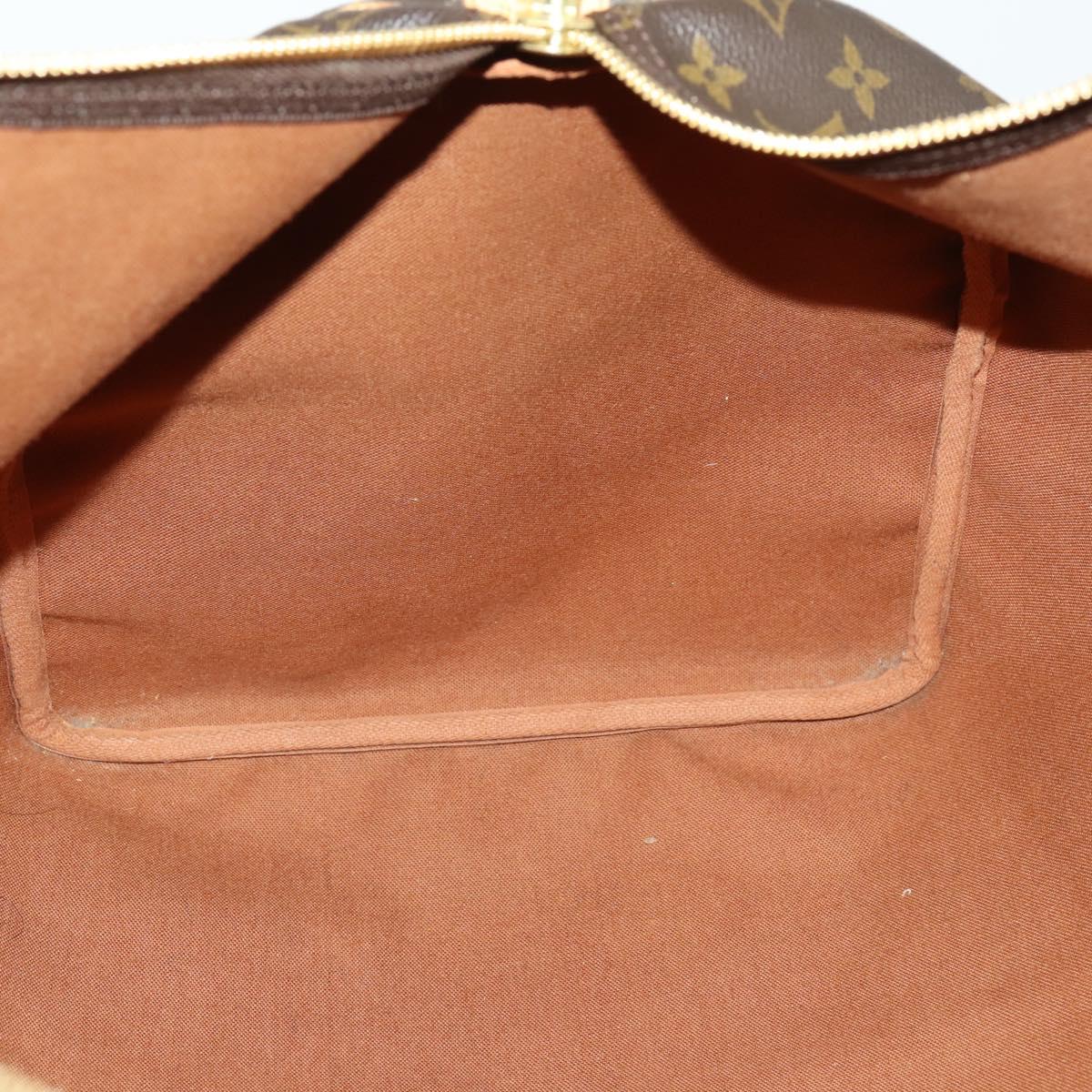 LOUIS VUITTON Monogram Keepall 55 Boston Bag M41424 LV Auth BA8135