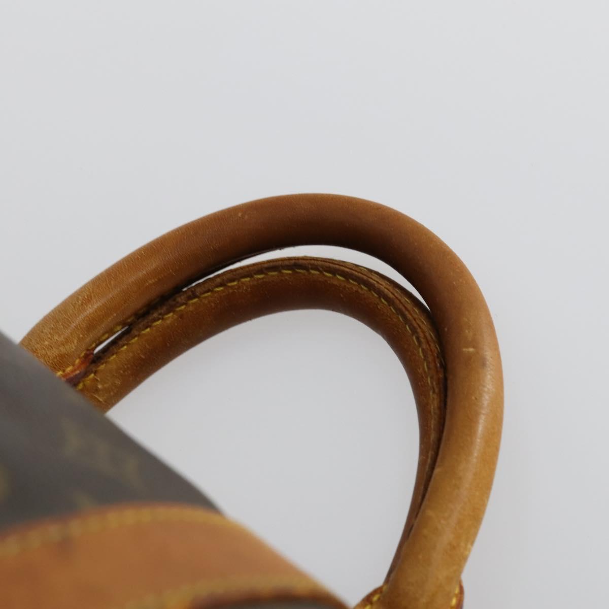 LOUIS VUITTON Monogram Keepall 55 Boston Bag M41424 LV Auth BA8135