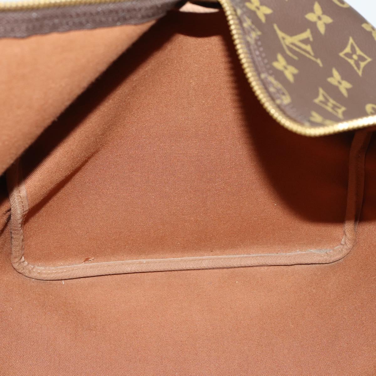 LOUIS VUITTON Monogram Keepall 55 Boston Bag M41424 LV Auth BA8136