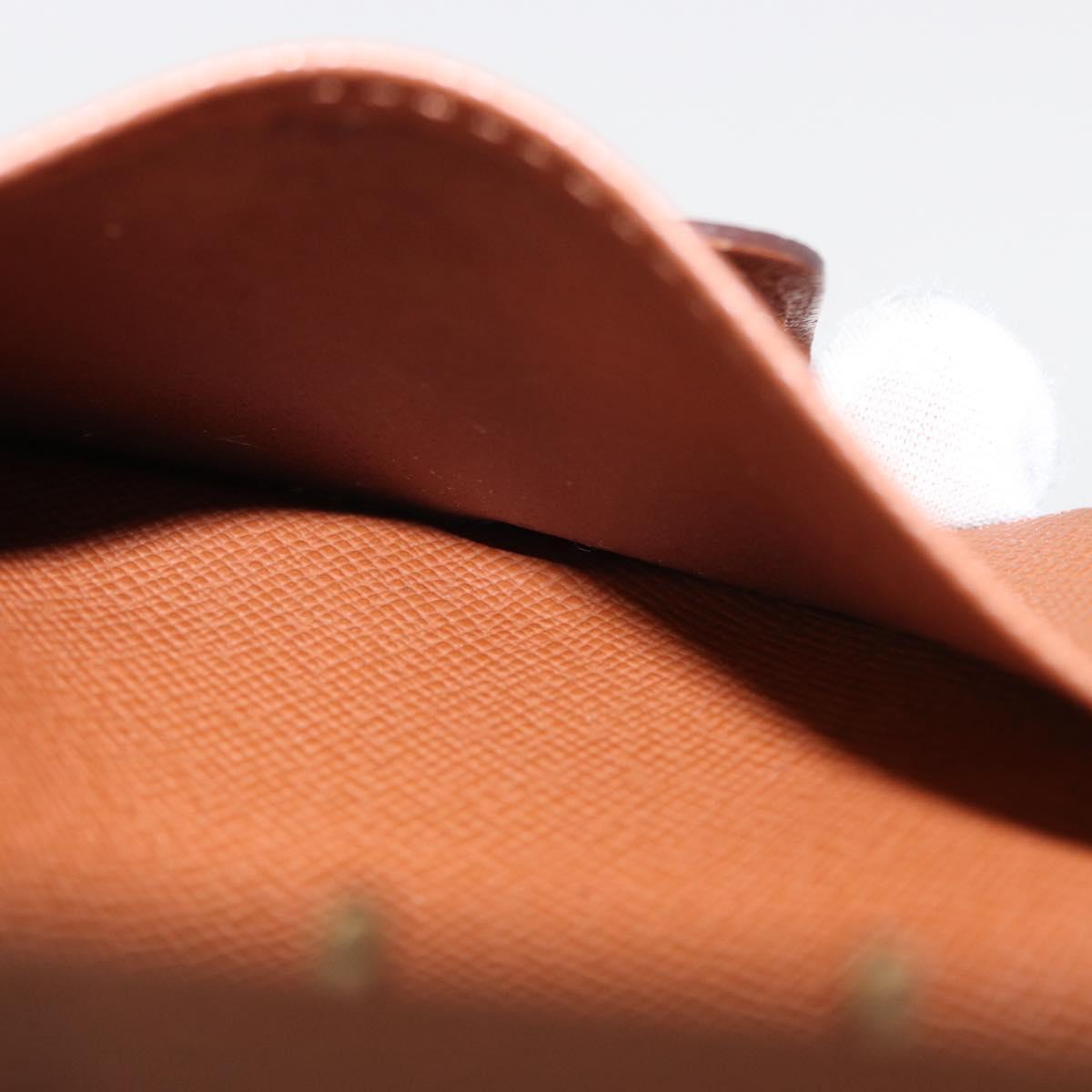 LOUIS VUITTON Monogram Agenda PM Day Planner Cover R20005 LV Auth BA8138