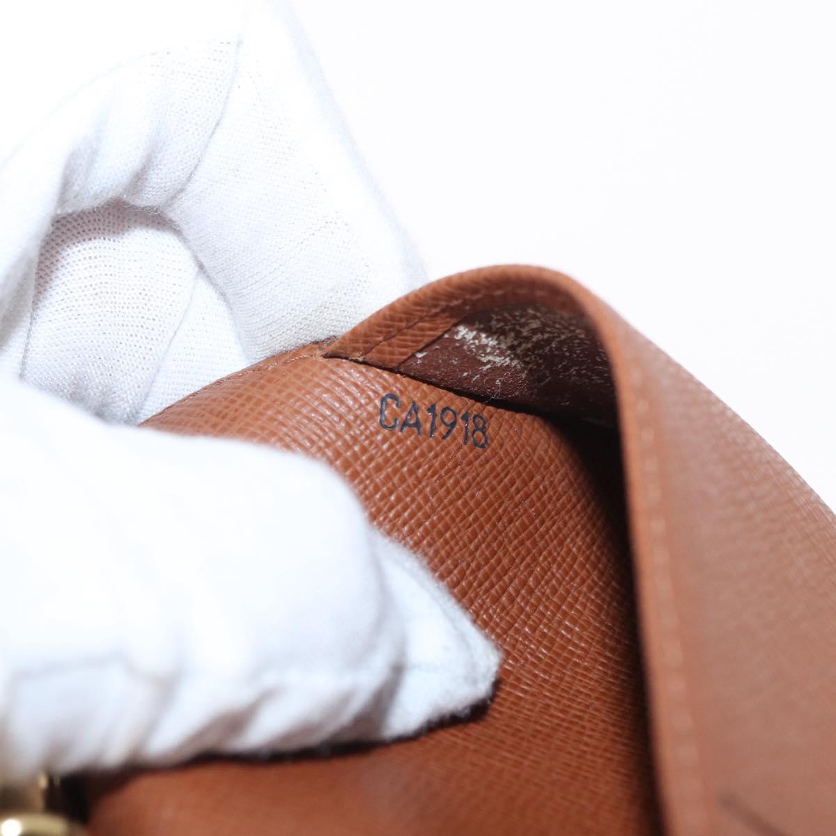 LOUIS VUITTON Monogram Agenda PM Day Planner Cover R20005 LV Auth BA8138