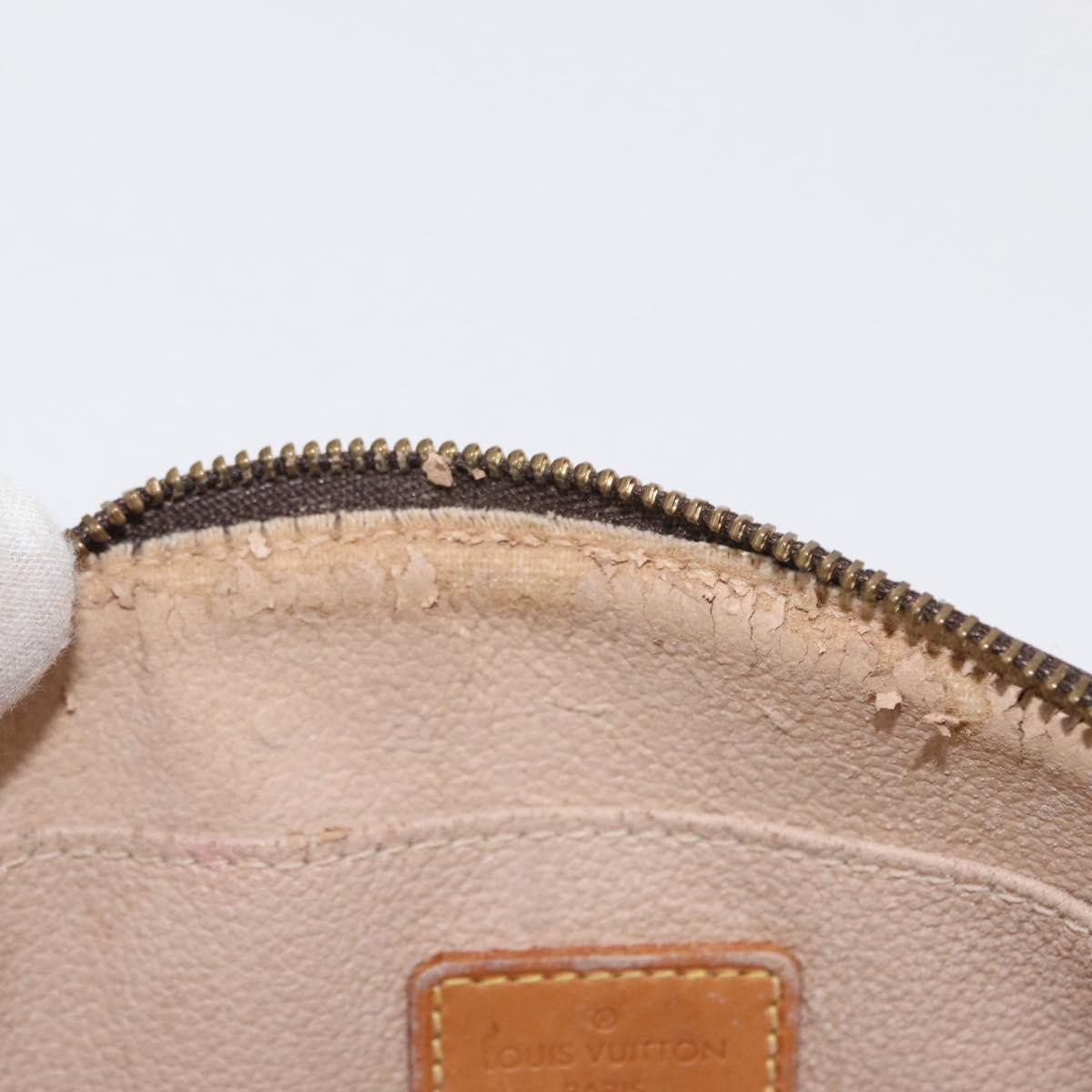 LOUIS VUITTON Monogram Pochette Cosmetic PM Pouch M43998 LV Auth BA8140