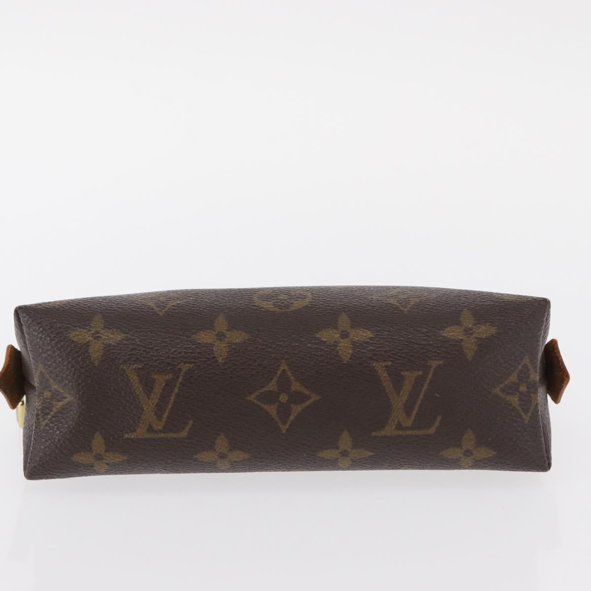 LOUIS VUITTON Monogram Pochette Cosmetic PM Pouch M43998 LV Auth BA8140