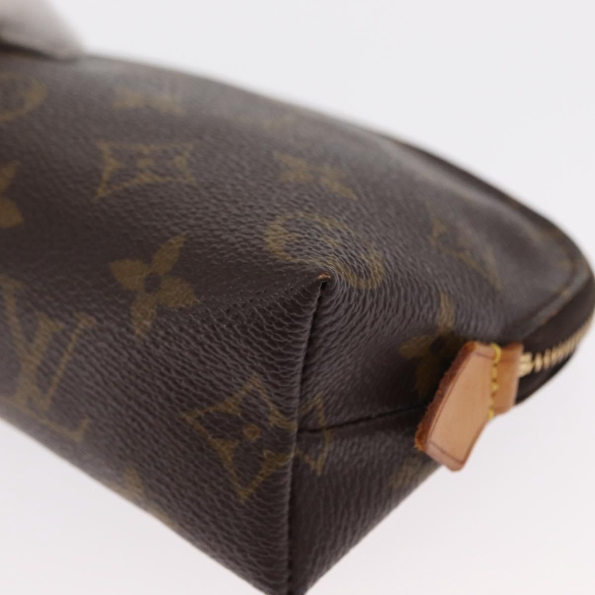 LOUIS VUITTON Monogram Pochette Cosmetic PM Pouch M43998 LV Auth BA8140