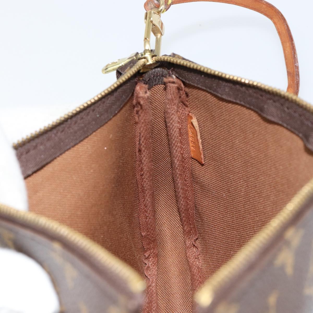 LOUIS VUITTON Monogram Pochette Accessoires Pouch M51980 LV Auth BA8144