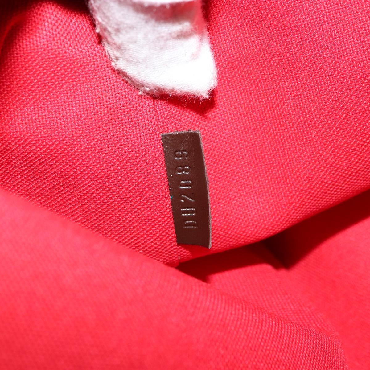 LOUIS VUITTON Damier Ebene Bloomsbury GM Shoulder Bag N42250 LV Auth BA8148