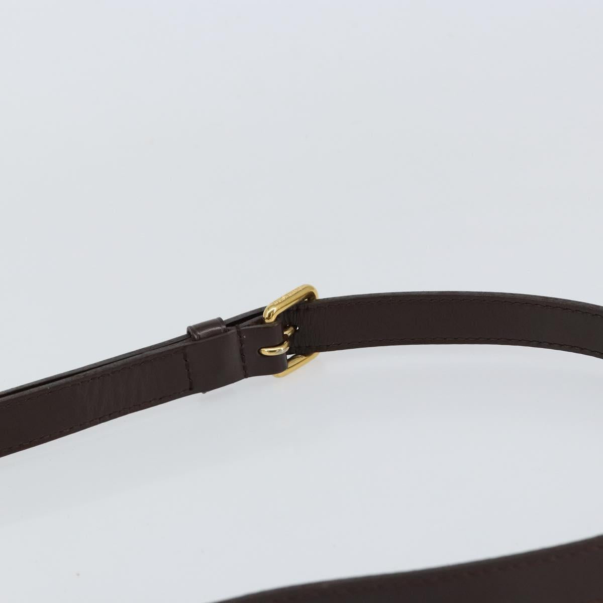 LOUIS VUITTON Damier Ebene Bloomsbury GM Shoulder Bag N42250 LV Auth BA8148