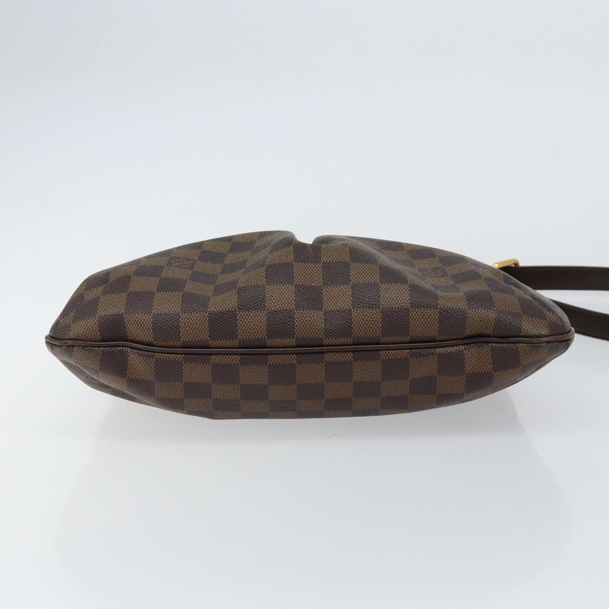 LOUIS VUITTON Damier Ebene Bloomsbury GM Shoulder Bag N42250 LV Auth BA8148