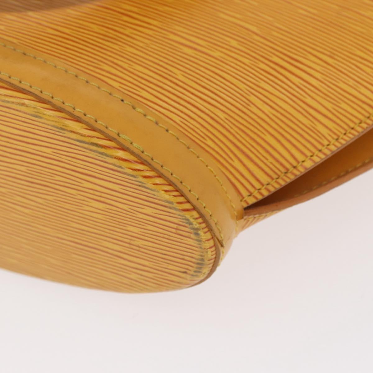 LOUIS VUITTON Epi Saint Jacques Hand Bag Yellow M52279 LV Auth BA8151