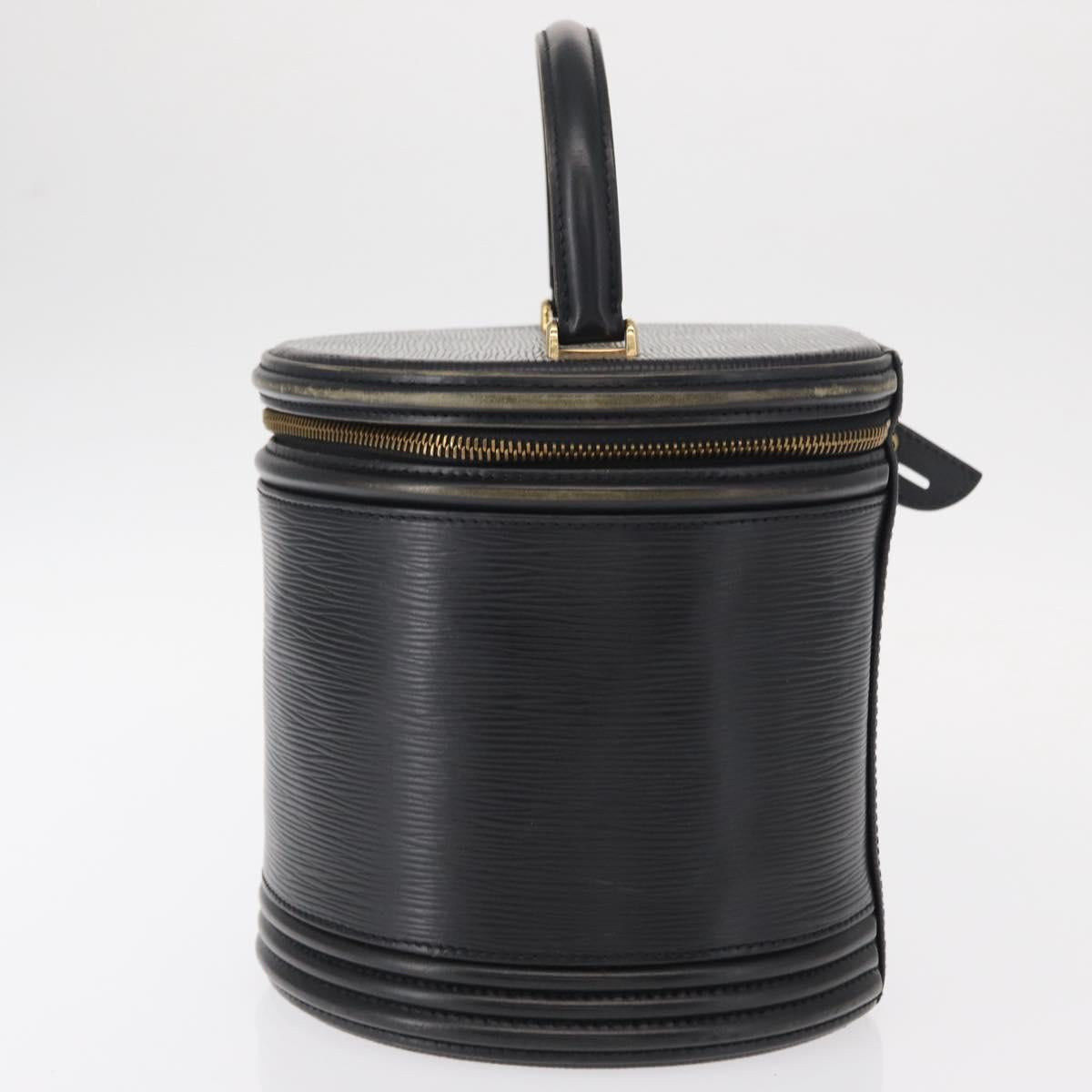 LOUIS VUITTON Epi Cannes Hand Bag Black M48032 LV Auth BA8152