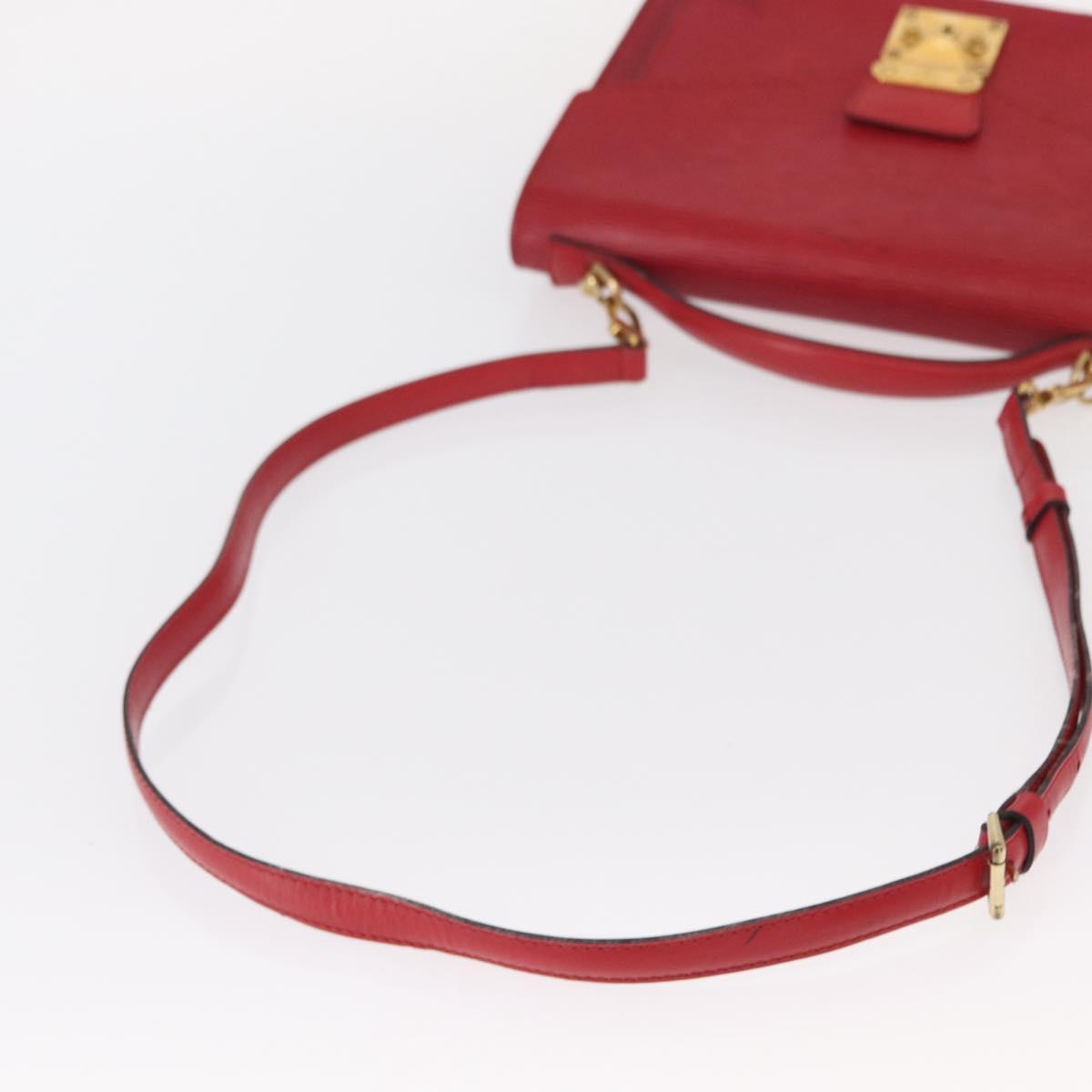 LOUIS VUITTON Epi Monceau 28 Hand Bag Red M40783 LV Auth BA8156
