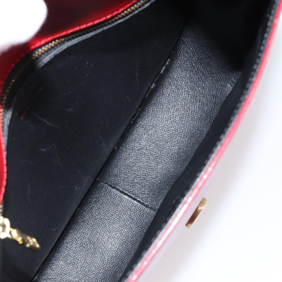 LOUIS VUITTON Epi Saint Cloud GM Shoulder Bag Red M52197 LV Auth BA8157