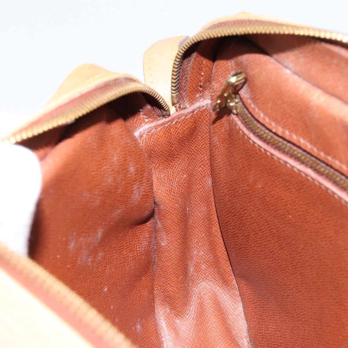 LOUIS VUITTON Epi Jeune Fille MM Shoulder Bag Beige M52156 LV Auth BA8158