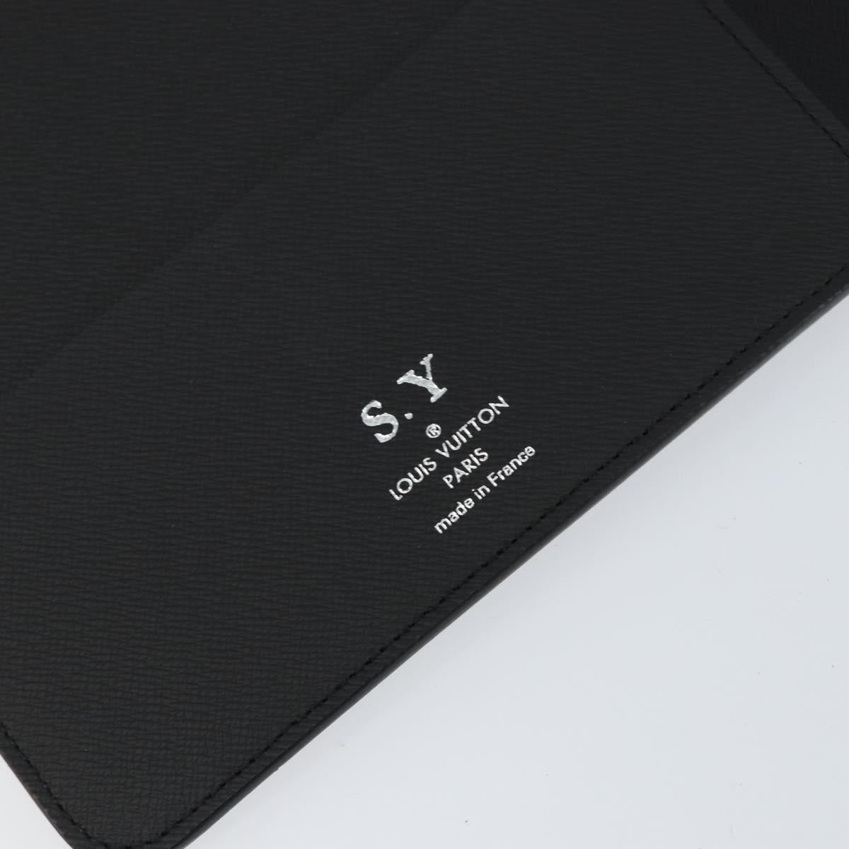 LOUIS VUITTON Damier Graphite Agenda Bureau Note Cover R20974 LV Auth BA8160