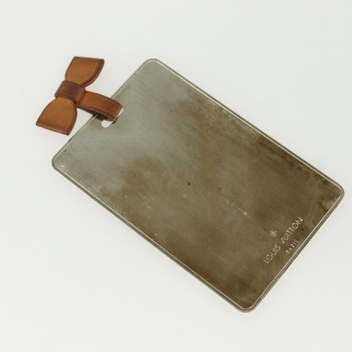 LOUIS VUITTON Monogram Multicolor Etui Hand Mirror Black M92650 LV Auth BA8161