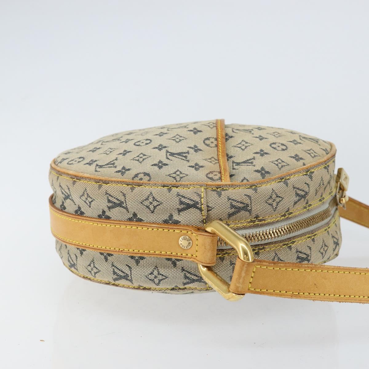 LOUIS VUITTON Monogram Mini Jeanne PM Shoulder Bag Blue M92001 LV Auth BA8168