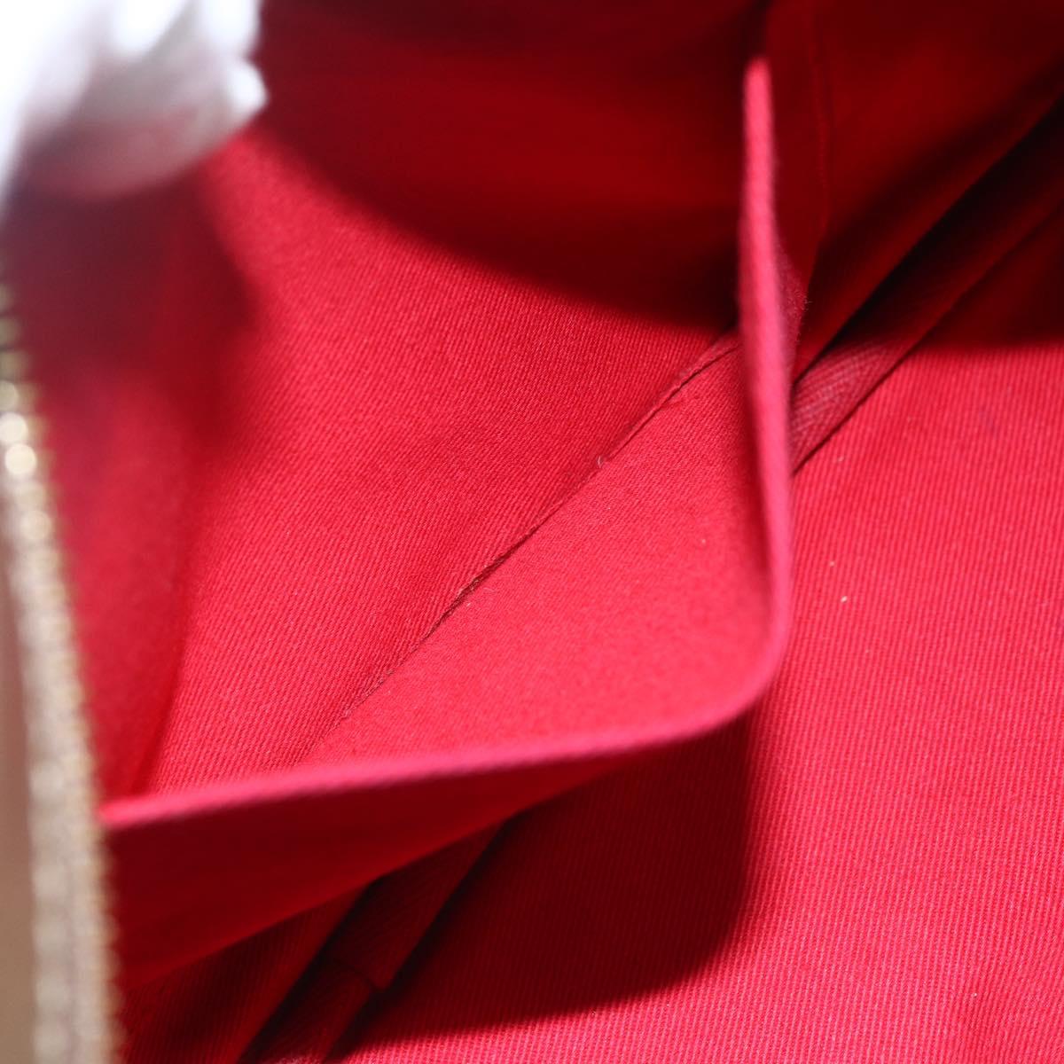 Chloe Eden Shoulder Bag Leather Brown Gold Auth BA8215